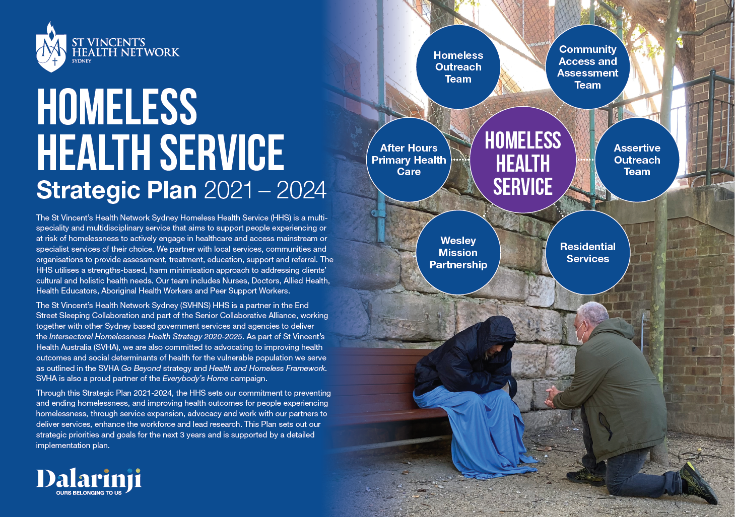 Homeless Health Strategy 20212024 St Vincent's Hospital Sydney